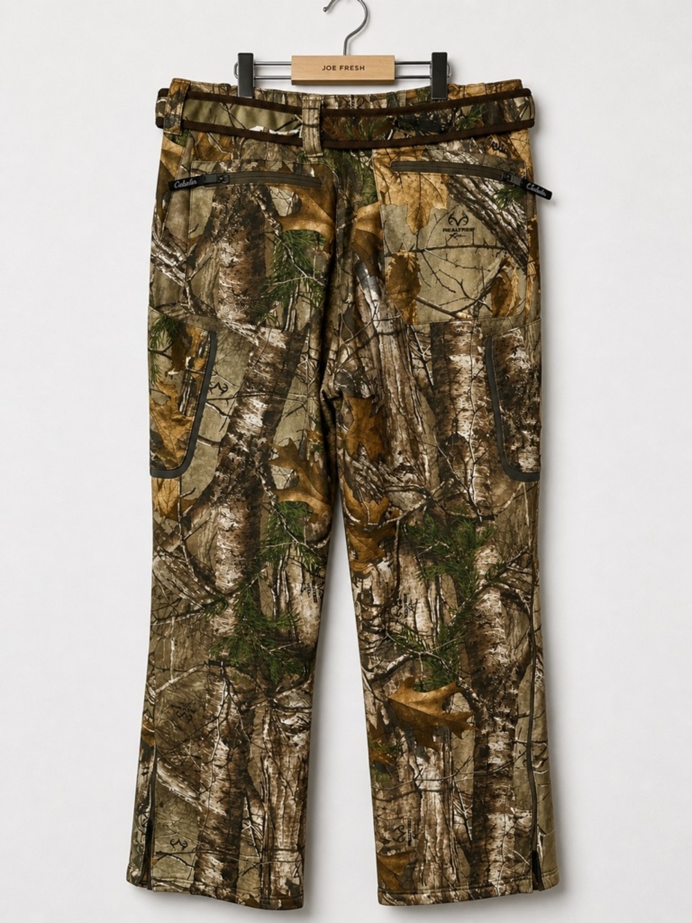 Cabela’s Realtree Men's Camo Cargo Hunting Outdoor Pants - Brown/Green - Picture 2 of 5